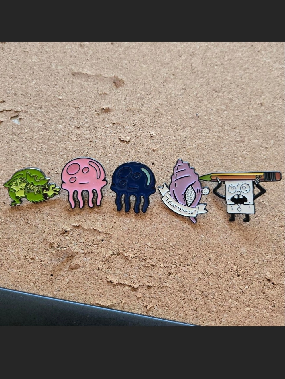 Spongebob Enamel Pin Bundle
